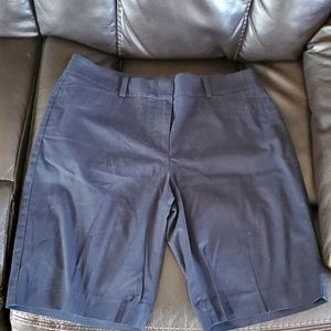 Talbots size 6 classic navy Shorts NWT